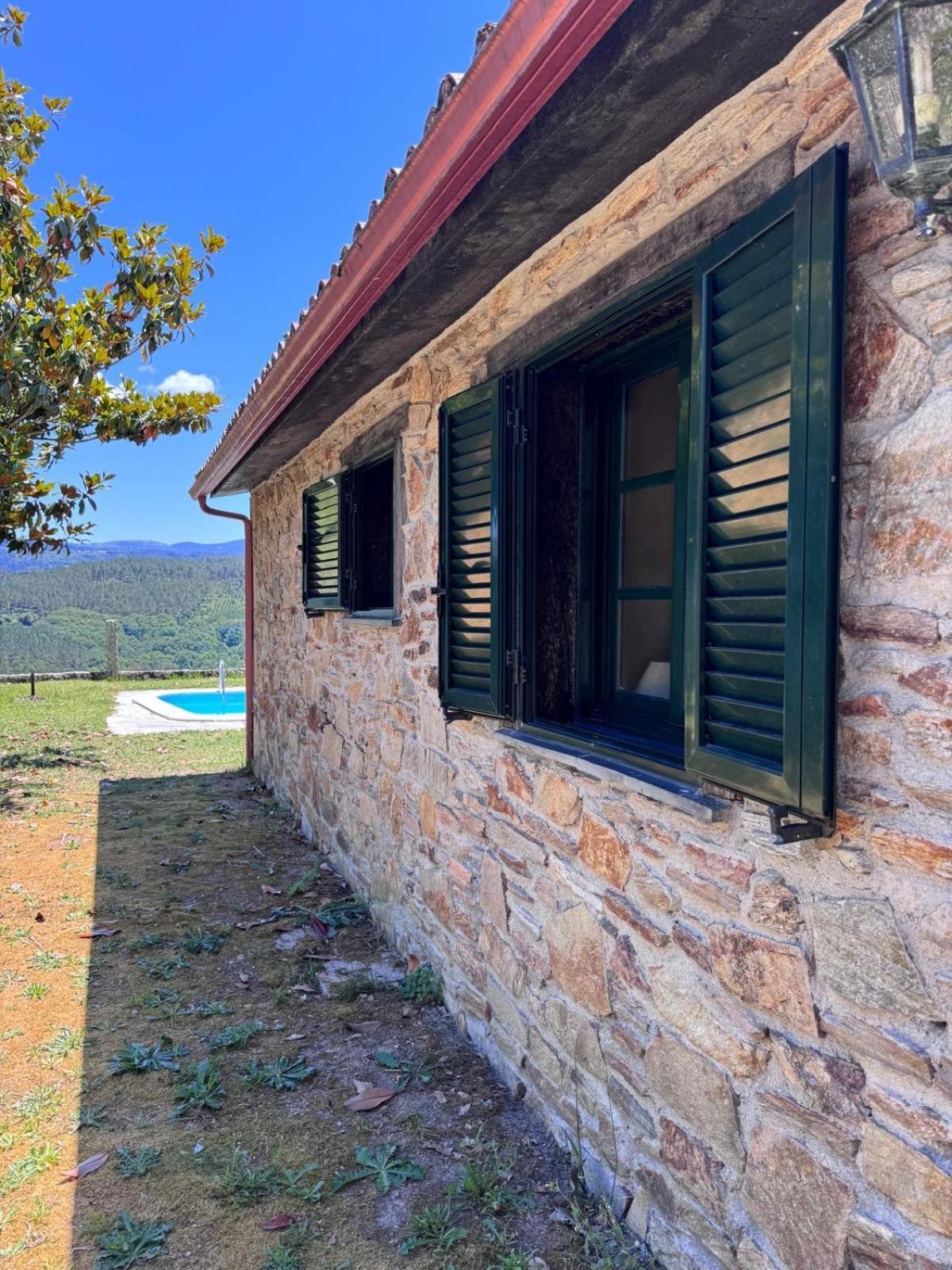 Casa 2 Con Piscina Y Cenador Al Aire Libre Ferienhaus Pontevedra